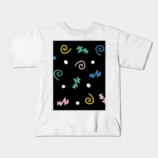 Memphis Pattern 54 / 80s Retro Kids T-Shirt